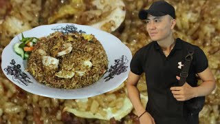 ASMR  MAKAN NASI GORENG SOSIS  Alpadli ASMR [upl. by Bruns652]