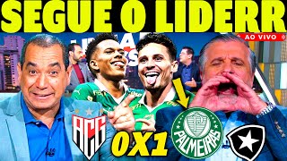 PALMEIRAS RUMO AO TRI BOTAFOGO PIPOCA E O PALMEIRAS É O LIDER DO CAMPEONATO BRASILEIRO [upl. by Llet]