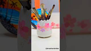 Unboxing Cherry Blossom Brush Holder 🌸 Art Setup 🌸🖌️ cherryblossom brushholder artset [upl. by Hnirt737]