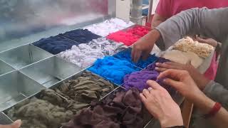 BAK Yarn Recycle Yarn Process [upl. by Otsedom]