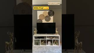 Affordable Designer TV Stand from IKEA ikea diy furniture homedecor affordable reels home [upl. by Swirsky]