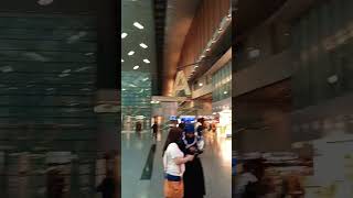 Doha qatar airport 🛫youtubeshorts trave [upl. by Ailehs]