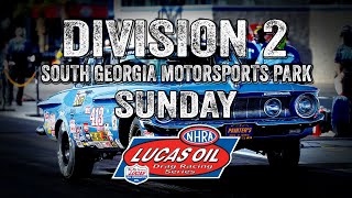 Division 2 NHRA Lucas Oil Drag Racing Series from South Georgia Motorsports Park  Sunday [upl. by Adlen44]