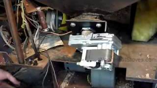 Whitfield Pellet Stove Auger Motor Troubleshooting and Replacement [upl. by Novonod]