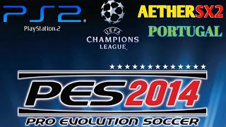 Aethersx2 PS2 Emulator  PES 2014 Portugal [upl. by Ruvolo]