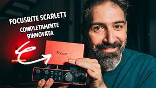 LA SCHEDA AUDIO PIÙ FAMOSA AL MONDO È STATA MIGLIORATA BEST BUY  Focusrite Scarlett 4th gen [upl. by Aidualc]