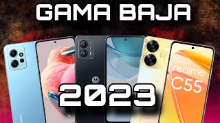 MEJORES CELULARES GAMA BAJA PARA COMPRAR EN 2023 TOP CALIDADPRECIO [upl. by Heidt]