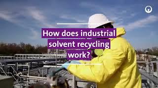 How does industrial solvent recycling work [upl. by Oletha]