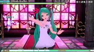 Project DIVA Mega Mix The World is Mine Easy Difficulty [upl. by Arrimat]