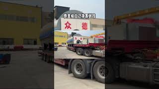 WNS10125Q Gas fired steam boiler delivery [upl. by Llesram704]