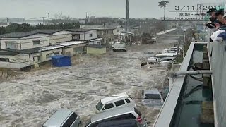 Tsunami No Japão 【Filmagens Inéditas】 [upl. by Neddie]