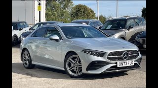 Used MercedesBenz A Class 13 A180h MHEV AMG Line Executive 7GDCT I Motor Match Stafford [upl. by Siuqram]