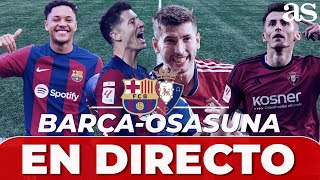 🔴 EN DIRECTO FC BARCELONA vs OSASUNA semifinal SUPERCOPA [upl. by Tecil]