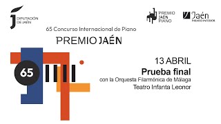 Final del 65º Concurso Internacional de Piano Premio Jaén [upl. by Editha]