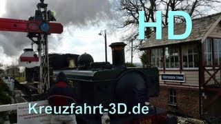 AIDA Ausflug DOV05  Mit der historischen Dampflok durch den Garten Englands [upl. by Ylicis296]