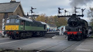 North Yorkshire Moors Railway  30th amp 31st October 2024 [upl. by Osy873]