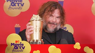 Jack Black on His Comedic Genius Award  2022 MTV Movie amp TV Awards [upl. by Mukund729]