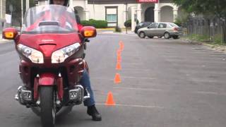 Practicando con mi Honda Goldwing 1800 [upl. by Anselme670]