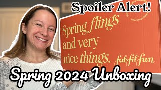 FabFitFun SPRING 2024 Unboxing EARLY REVEAL Full Customization SPOILERS [upl. by Mcintosh722]