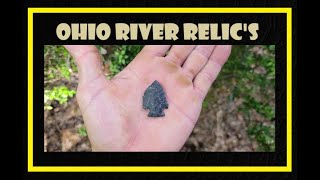 Arrowhead Hunting The Ohio River  Archaeology  INDIAN ARROWHEADS  History Channel  Antiques [upl. by Nimzay]