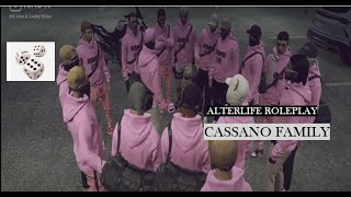 MENGELIMINASI ANGGOTA UNTUK MELAKUKAN GANG WAR DENGAN SUIT DADU CASSANO FAMILY GTA V  ALRP [upl. by Earley390]