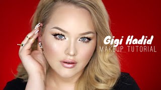 GIGI HADID Met Gala 2015  PROM Makeup Tutorial [upl. by Rocca]