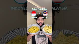 INDONESIA VS MALAYSIA  Asian Food Cup [upl. by Nonnah]