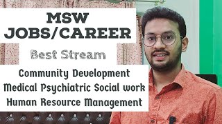 Master Social Work Jobs amp Careers After  Best Streams of MSW Finding Your Path in Social Work [upl. by Esnahc]