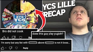 Talking YCS Lille Results and Getting a Small Win over some Tierlist Trash Talkers [upl. by Tonnie]