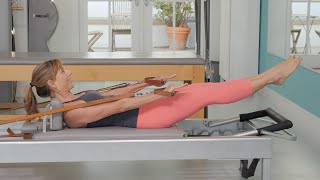 Pilates Reformer Encyclopedia The Hundred [upl. by Dacie33]