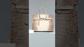 How do you buy the Hermès Birkin handbag Shorts [upl. by Dijam792]