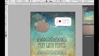 How to Use Dingbats and Glyphs for Art in InDesign [upl. by Soren973]