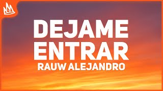 Rauw Alejandro – DEJAME ENTRAR Letra [upl. by Ecinad]