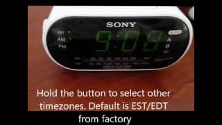 Sony Dream Machine Alarm Clock [upl. by Arekat]