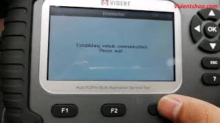 Vident iauto702pro performs EPB for Mercedes Benz 2018 E Class E200L  videntshop [upl. by Itnahs]