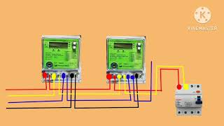 Solar net metering connection very easy method solarconnectionnetmetering [upl. by Eidissac468]