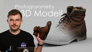 Vom Foto zum 3D Modell  Photogrammetry Einführung [upl. by Arotal]