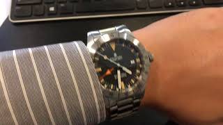 Steinhart Ocean Vintage GMT on my wrist [upl. by Flanna]