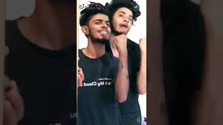 lithin cruzz with akhil cj tiktok funny😁😁 [upl. by Gathers]