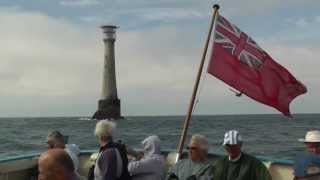 Bishop Rock Lighthouse Isles of Scilly [upl. by Ahtiekahs]