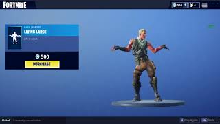 Living large  Fortnite Battle Royale Emote [upl. by Ansela999]