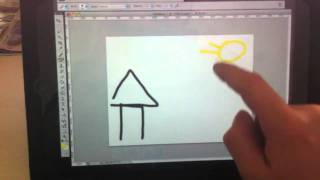 Photoshop CS4 running on iPad using DisplayPad [upl. by Aicertal]