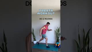 Tabata Workout At Home No Equipment tabata shorts [upl. by Ahsekram]