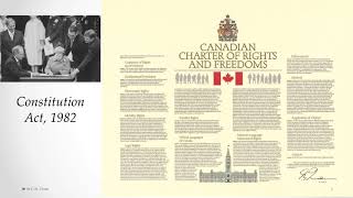 Constitution of Canada  Part 3 Canadian Charter of Rights and Freedoms [upl. by Bena]