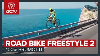 Epic Road Bike Freestyle 2  100 Brumotti [upl. by Gudren]