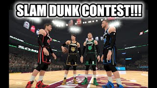 NBA 2K22 Slam Dunk Contest Easy Dunks to Score Perfect 50 [upl. by Sara-Ann550]