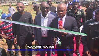 ROAD CONSTRUCTION Gov Godwin Obaseki Inaugurates Benin Technical School Road Phase 1 [upl. by Euqimod]