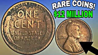 EXPENSIVE Wheat Pennies You Need to Look Out For Rare Coins Worth Up to MILLIONAIRE Dollars [upl. by Yttik]