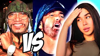 FUNNIEST DISS TRACK MELLE MEL VS EMINEM FIRST REACTION [upl. by Mauricio160]