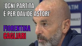 Serie A Stefano Pioli quotOgni partita è per Davide Astoriquot [upl. by Lynea793]